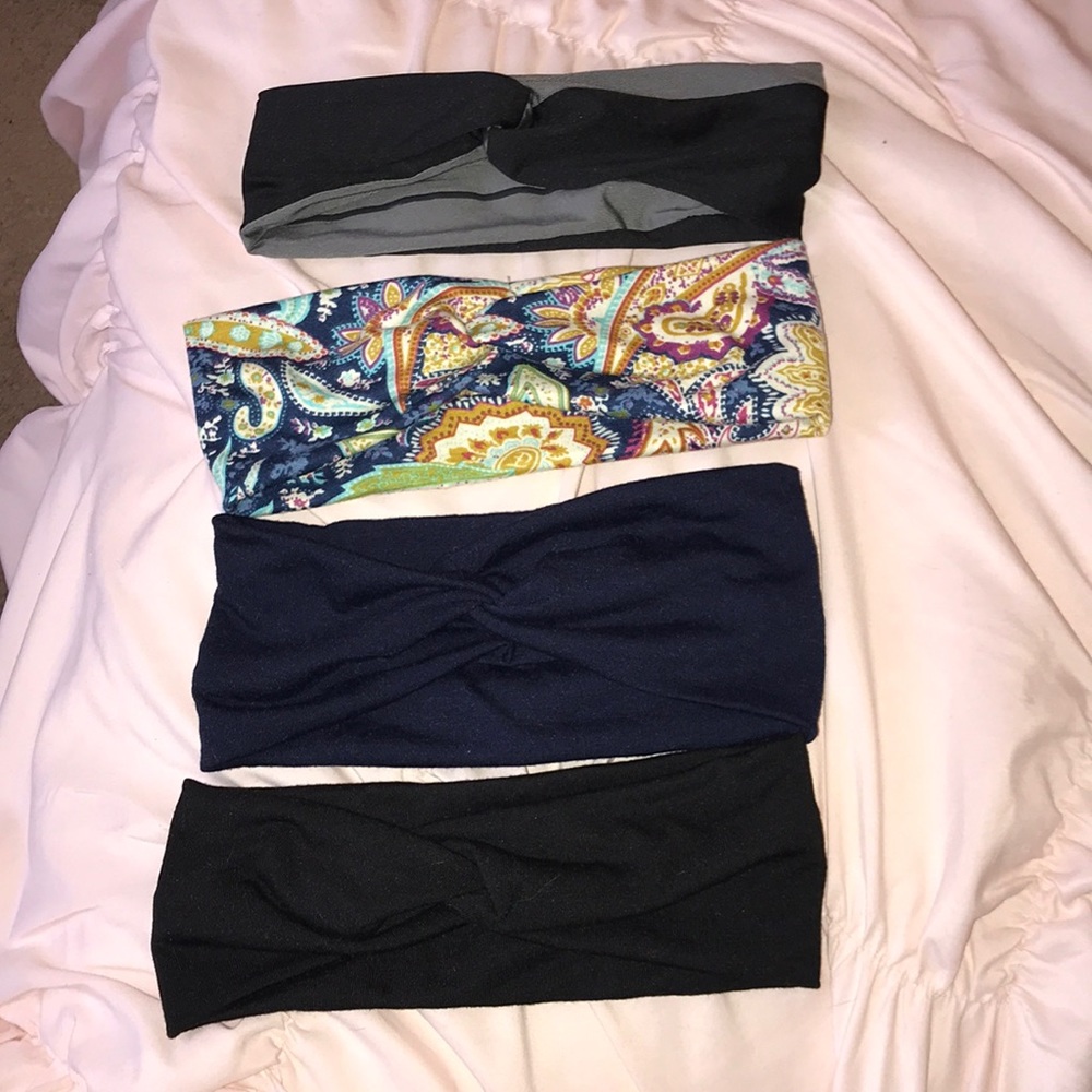 Twisted knot headbands